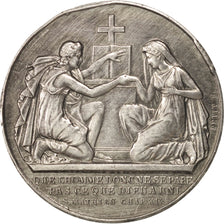 Frankreich, Medal, Wedding medal, Religions & beliefs, 1876, Petit, S+, Silber