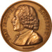 France, Medal, Jean-Jacques Rousseau, Arts & Culture, 1985, Dubois, AU(55-58)