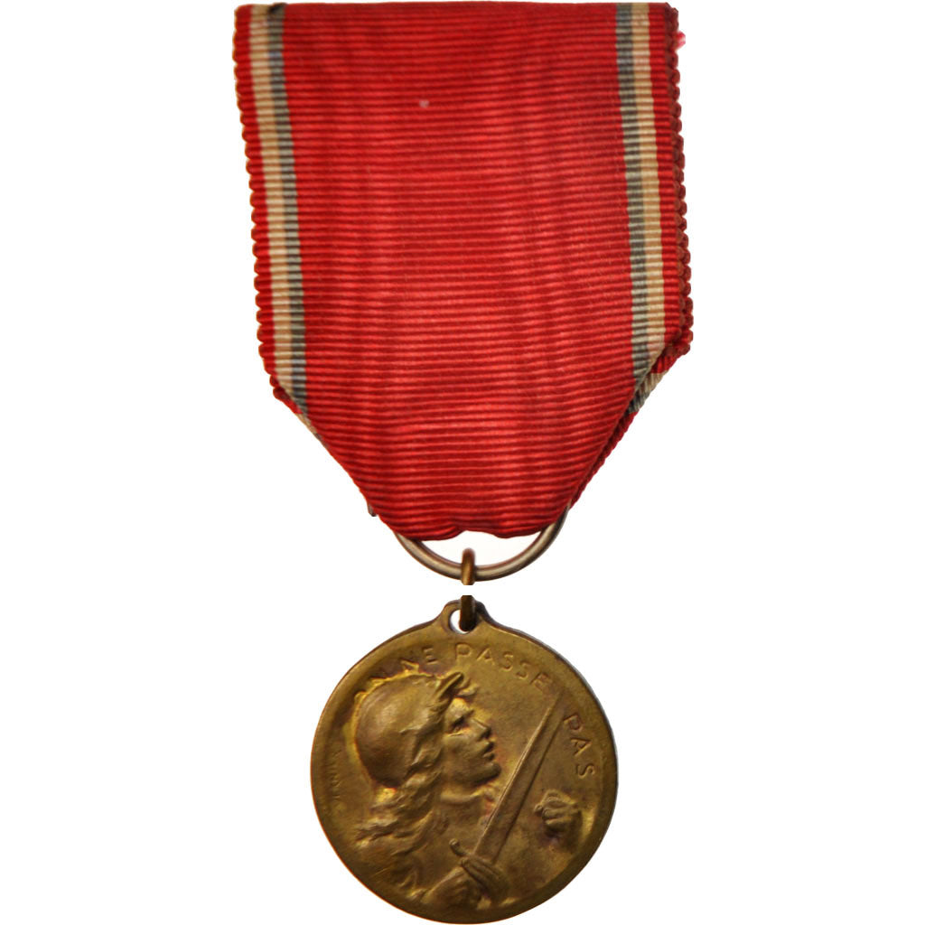 France, Médaille de Verdun, Medal, Très bon état, Bronze, 26.2