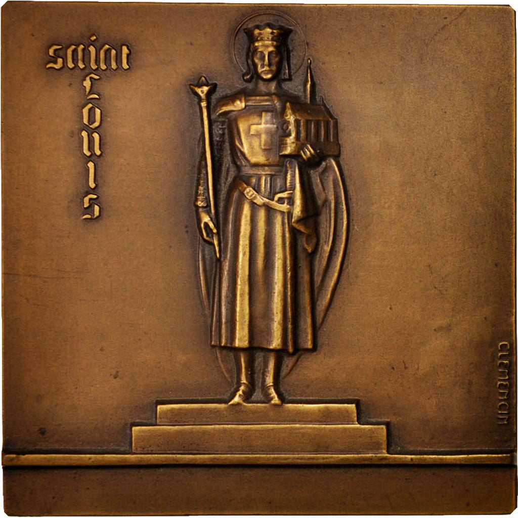 Frankrijk, Medal, Saint Louis, Gloires de France, History, Clemencin, PR+