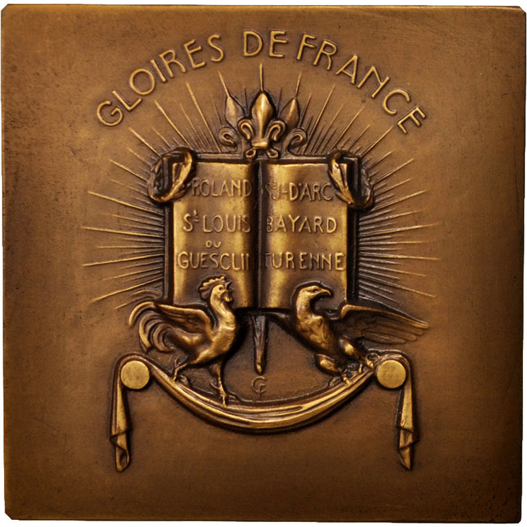 Frankrijk, Medal, Saint Louis, Gloires de France, History, Clemencin, PR+