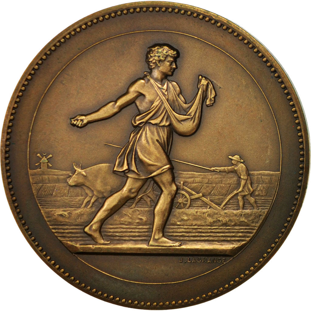 Francia, Medal, Comptoir Français de l'Azote, Champs d'expériences, Sciences &