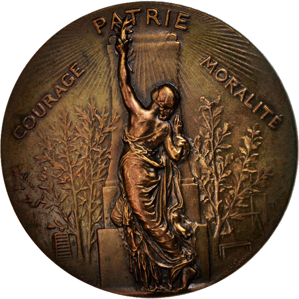 Francia, Medal, Union des sociétés de gymnastique de France, French Third
