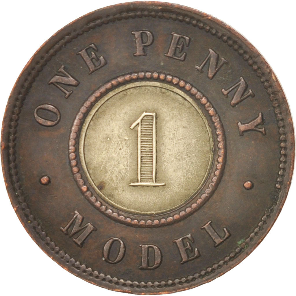 Gran Bretagna, Penny model, BB+, Bi-metallico