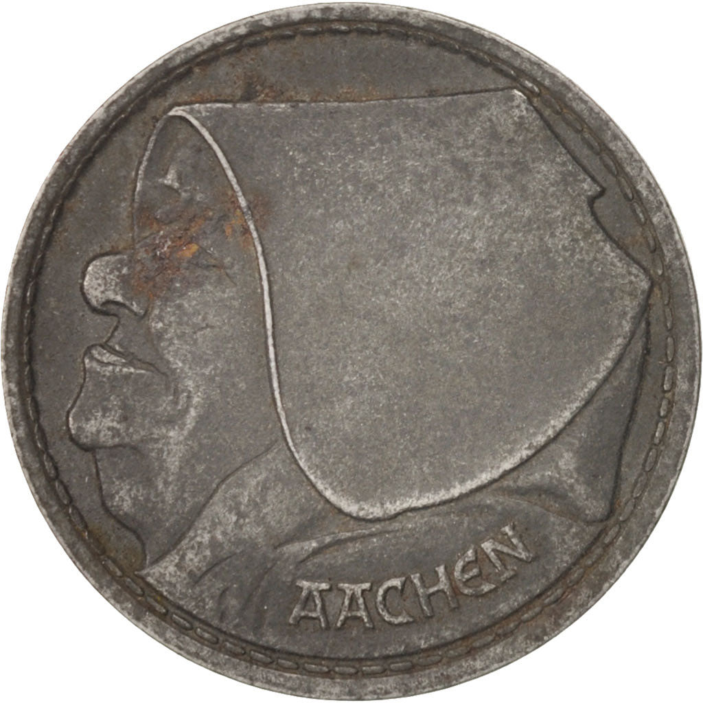 Germany, AACHEN, 1 Öcher Grosche, 1 Öcher Grosche, 1920, AU(50-53), Iron