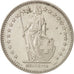 Switzerland, 2 Francs, 1984, Bern, AU(50-53), Copper-nickel, KM:21a.3