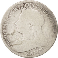 Great Britain, Victoria, 6 Pence, 1896, G(4-6), Silver, KM:779