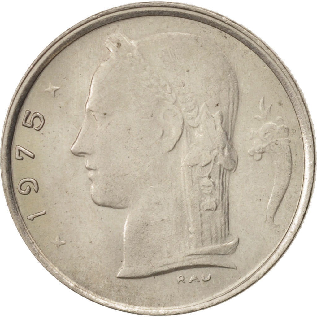 Coin, Belgium, Franc, 1975, AU(55-58), Copper-nickel, KM:142.1