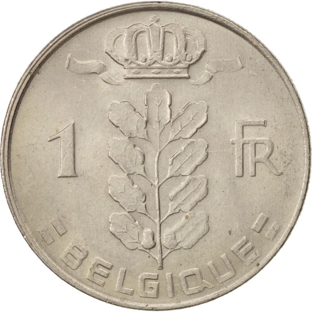 Coin, Belgium, Franc, 1975, AU(55-58), Copper-nickel, KM:142.1