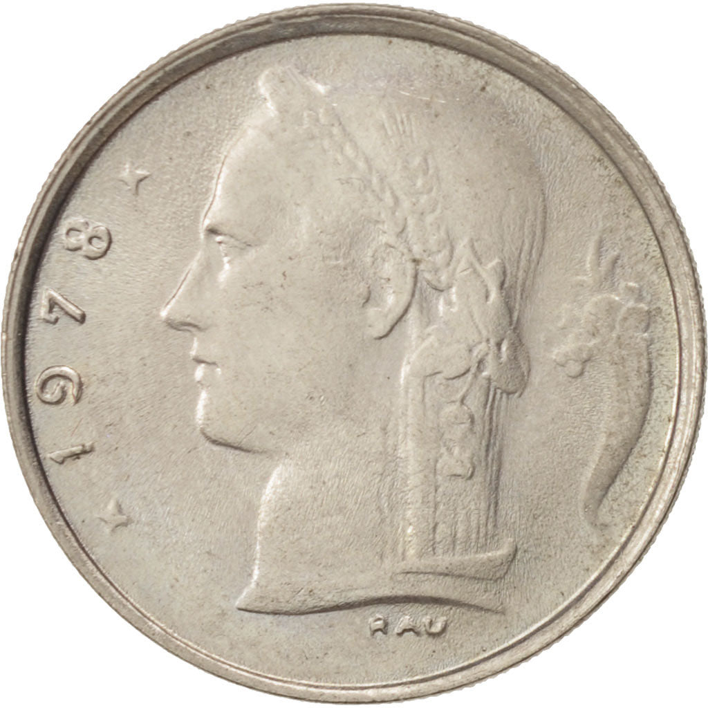 Coin, Belgium, Franc, 1978, AU(55-58), Copper-nickel, KM:143.1