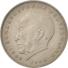 GERMANY - FEDERAL REPUBLIC, 2 Mark, 1971, Stuttgart, AU(55-58), Copper-Nickel