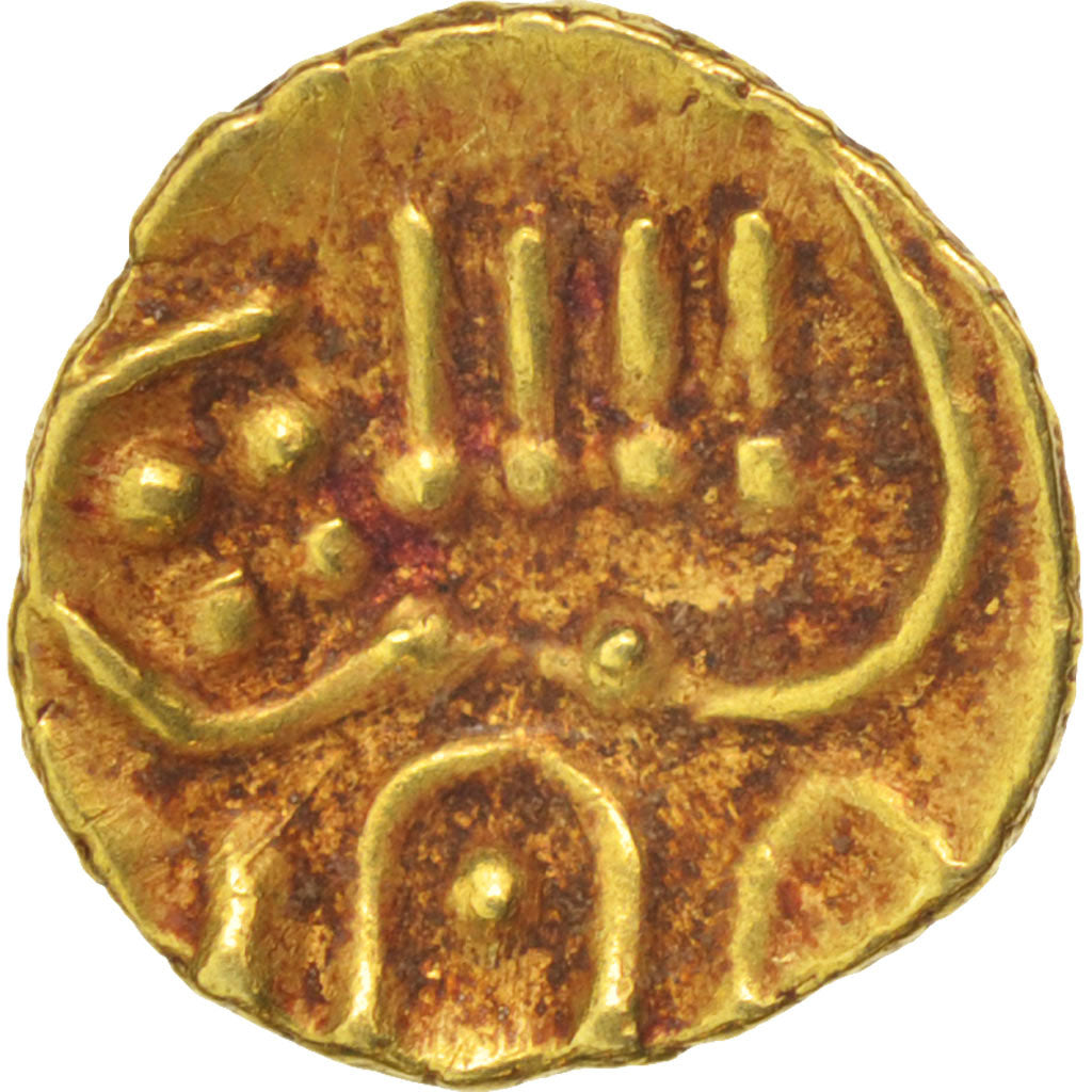 India, Fanam, BB+, Oro