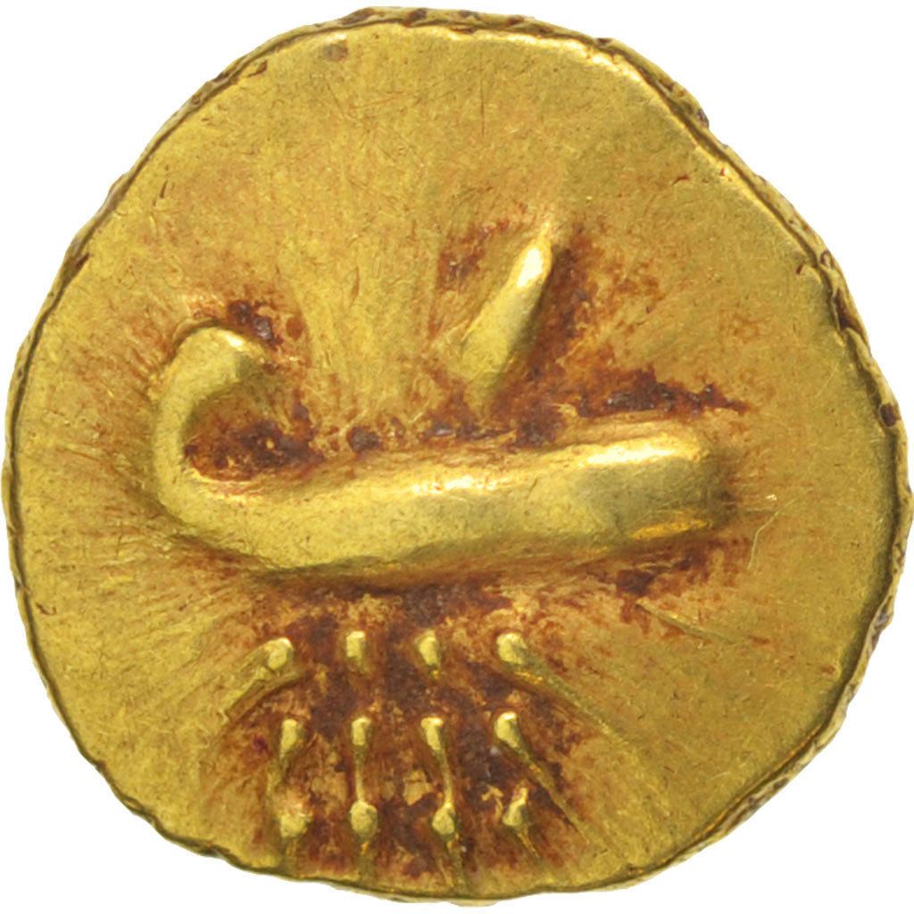 India, Fanam, BB+, Oro