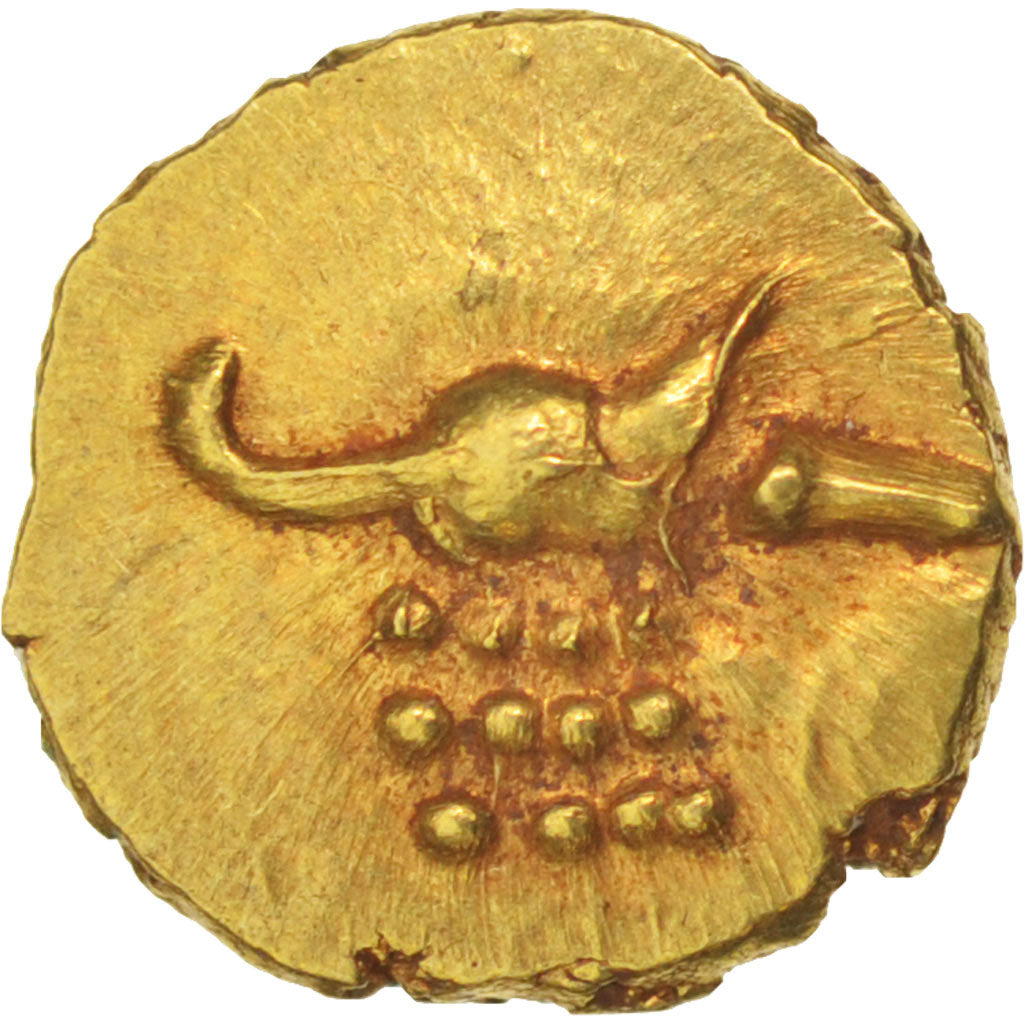 India, Fanam, AU(55-58), Gold