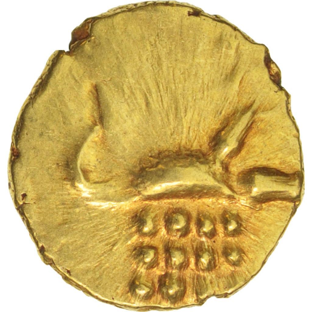 India, Fanam, VZ, Gold