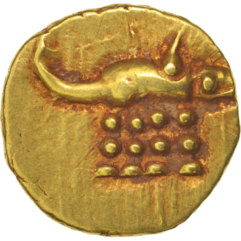 India, Fanam, MS(60-62), Gold