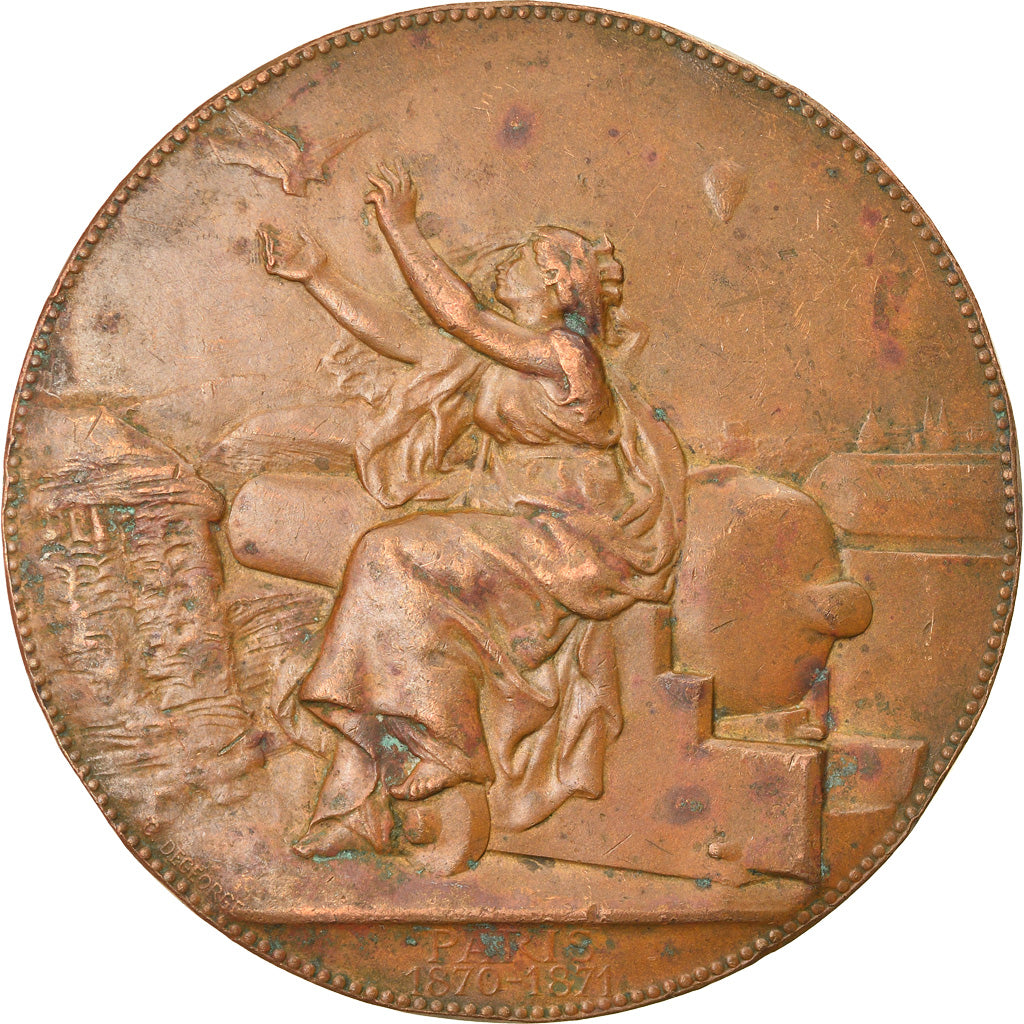 France, Medal, Second Empire, Ministère de la Guerre, Communications