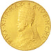 VATICAN CITY, Pius XII, 100 Lire, 1950, Roma, MS(60-62), Gold, KM:48
