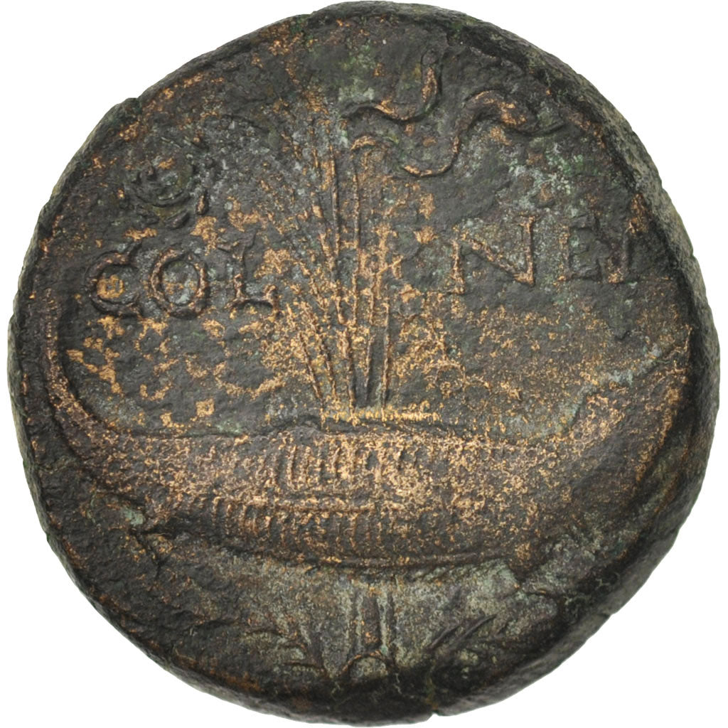 Monnaie, Dupondius, Nîmes, TB+, Bronze, RIC:160