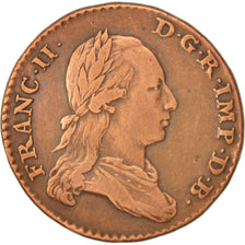PAÍSES BAJOS AUSTRIACOS, Franz II, 2 Liards, 2 Oorden, 1793, Brussels, MBC