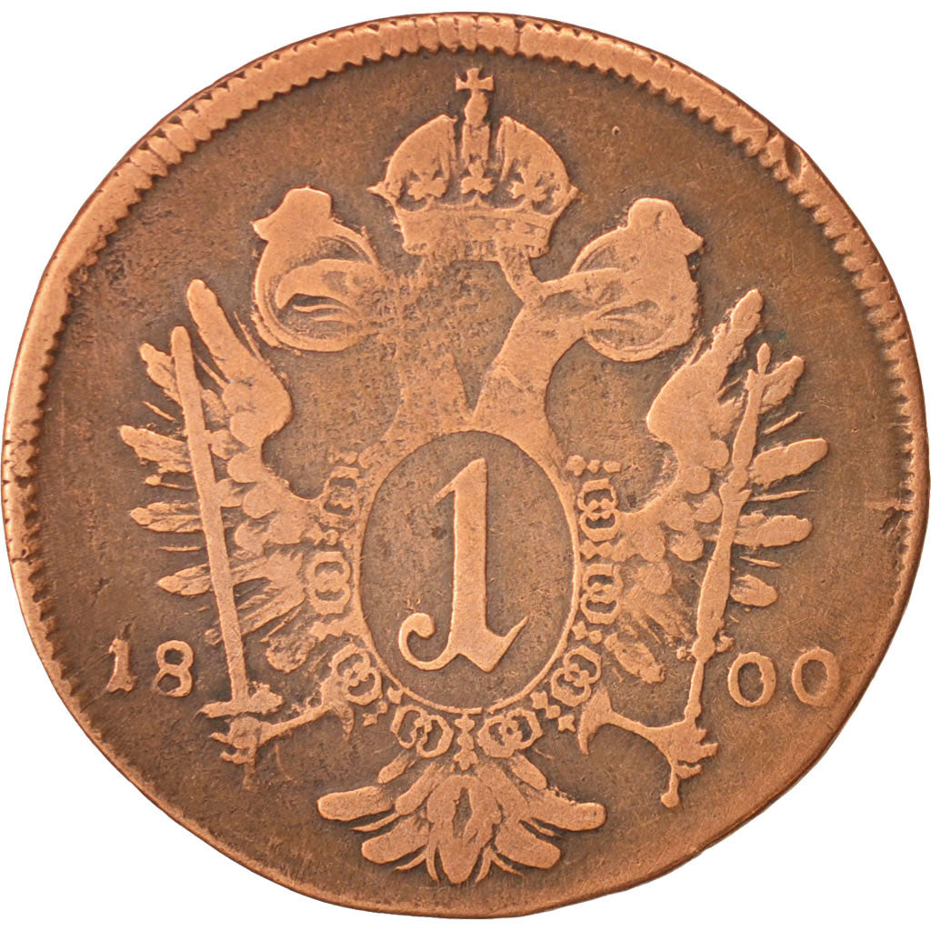 Austria, Franz II (I), Kreuzer, 1800, Vienne, VF(20-25), Billon, KM:2111