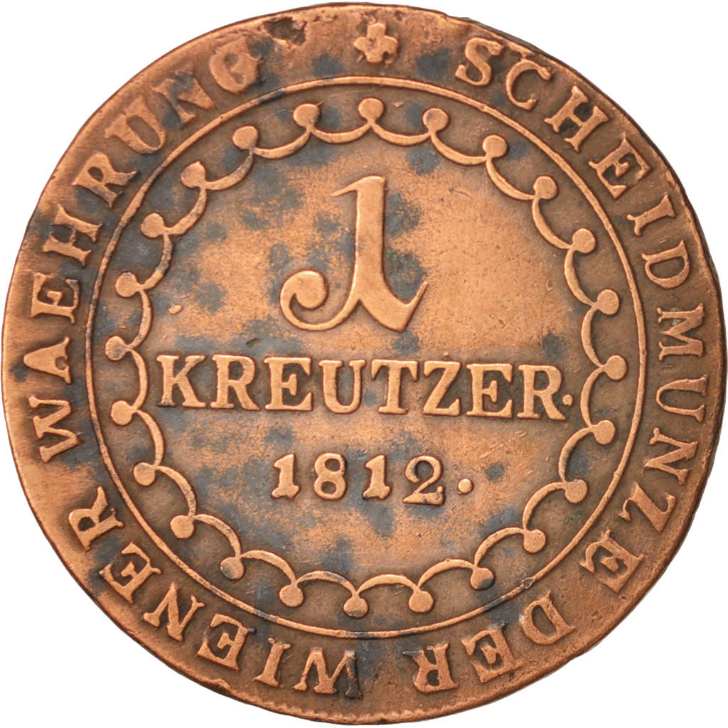 Austria, Franz II (I), Kreuzer, 1812, Kremnitz, VF(30-35), Copper, KM:2112