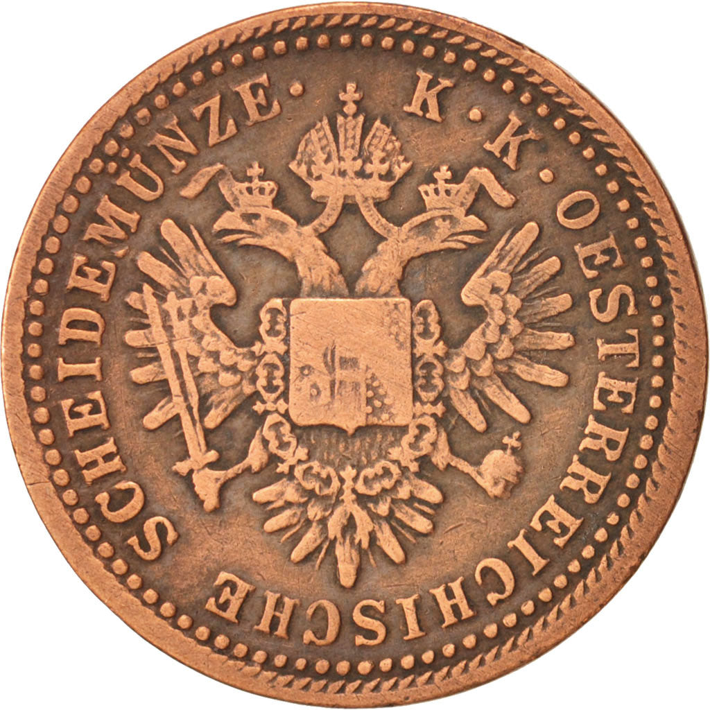 Austria, Franz Joseph I, Kreuzer, 1851, Kremnitz, VF(30-35), Copper, KM:2185
