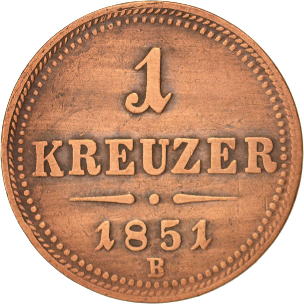 Austria, Franz Joseph I, Kreuzer, 1851, Kremnitz, VF(30-35), Copper, KM:2185