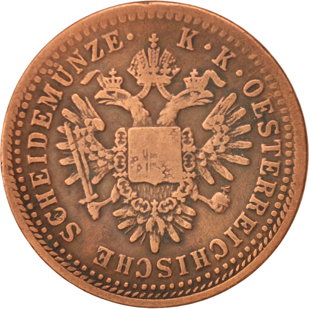 Austria, Franz Joseph I, Kreuzer, 1851, Kremnitz, VF(30-35), Copper, KM:2185