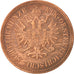 Austria, Franz Joseph I, 4 Kreuzer, 1864, Kremnitz, AU(55-58), Copper, KM:2194