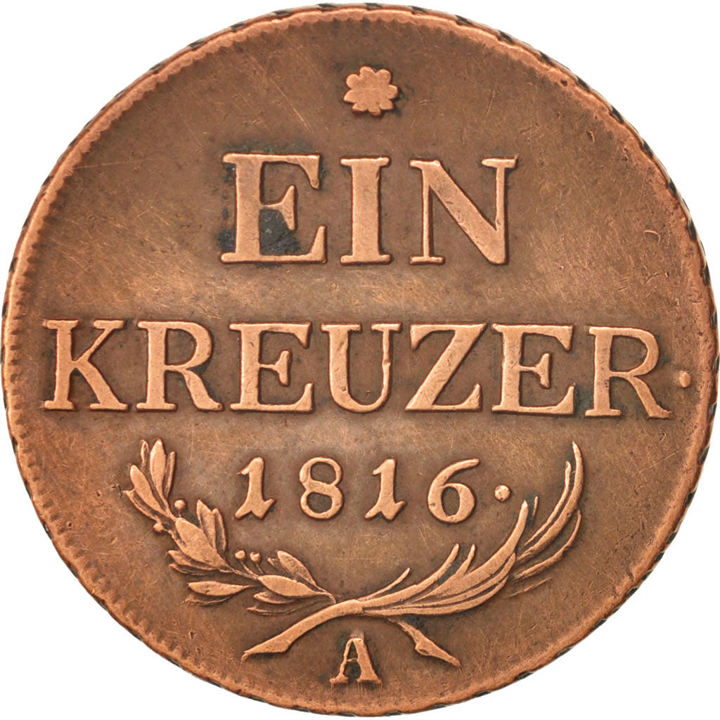 Austria, Franz II (I), Kreuzer, 1816, Vienne, BB, Rame, KM:2113