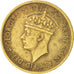 BRITISH WEST AFRICA, George VI, 2 Shillings, 1952, Heaton, EF(40-45)