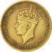 BRITISH WEST AFRICA, George VI, Shilling, 1939, SS, Nickel-brass, KM:23