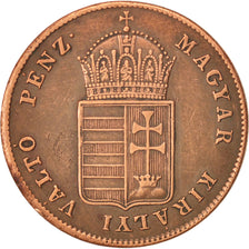 Hungría, Ferdinand V, Egy (1) Krajczar, 1848, Kremnitz, EBC, Cobre, KM:430.1