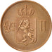 Norway, 5 Öre, 1876, AU(55-58), Bronze, KM:349