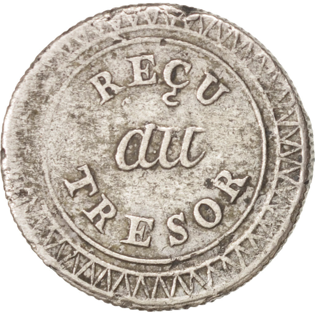 Mauritius, 25 Sous, 1822, BB, Argento, KM:1
