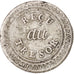 Mauritius, 25 Sous, 1822, BB, Argento, KM:1
