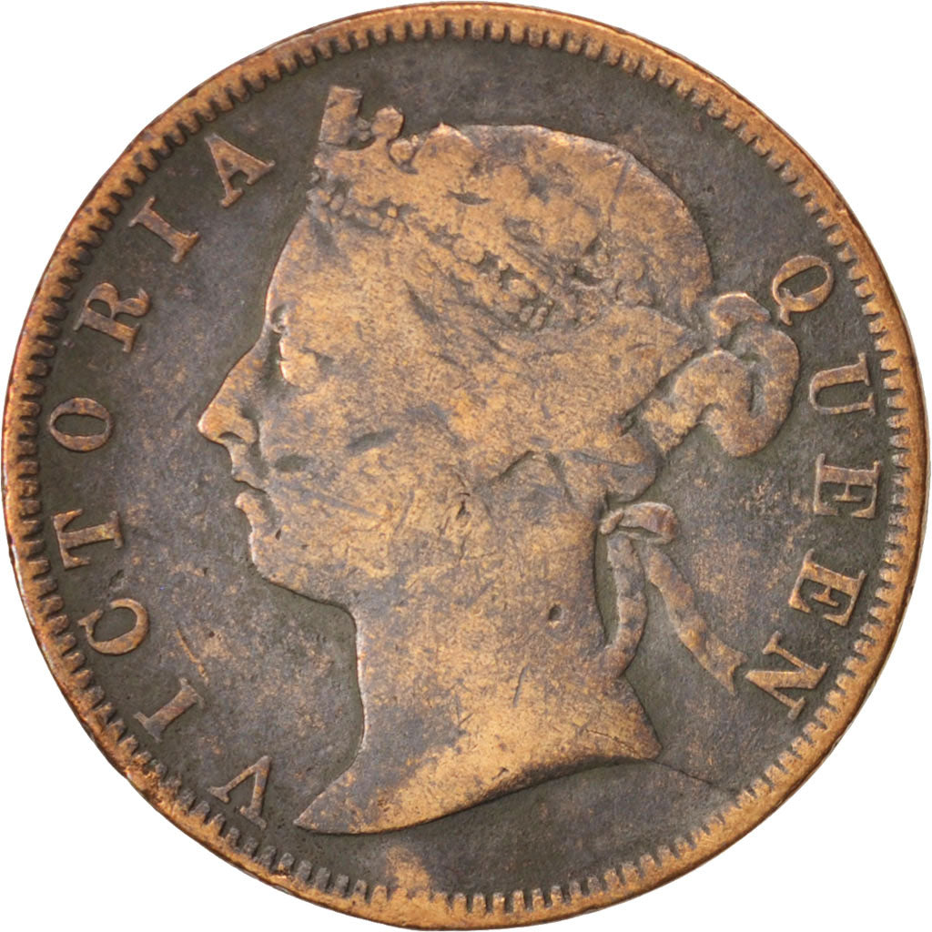 Mauritius, 2 Cents, 1897, F(12-15), Bronze, KM:8