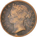 Mauritius, 2 Cents, 1897, F(12-15), Bronze, KM:8
