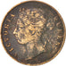 Mauritius, 5 Cents, 1897, F(12-15), Bronze, KM:9