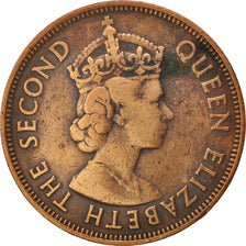 Mauritius, Elizabeth II, 5 Cents, 1956, VF(30-35), Bronze, KM:34