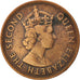 Mauritius, Elizabeth II, 5 Cents, 1956, VF(30-35), Bronze, KM:34