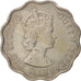 Moneda, Mauricio, Elizabeth II, 10 Cents, 1971, MBC, Cobre - níquel, KM:33