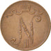 FINLAND, 5 Pennia, 1916, KM #15, EF(40-45), Copper, 25, 6.40