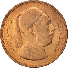 Libia, Idris I, 5 Milliemes, 1952, SPL, Bronzo, KM:3