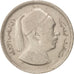Libya, Idris I, Piastre, 1952, AU(55-58), Copper-nickel, KM:4