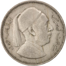 Libya, Idris I, 2 Piastres, 1952, AU(50-53), Copper-nickel, KM:5