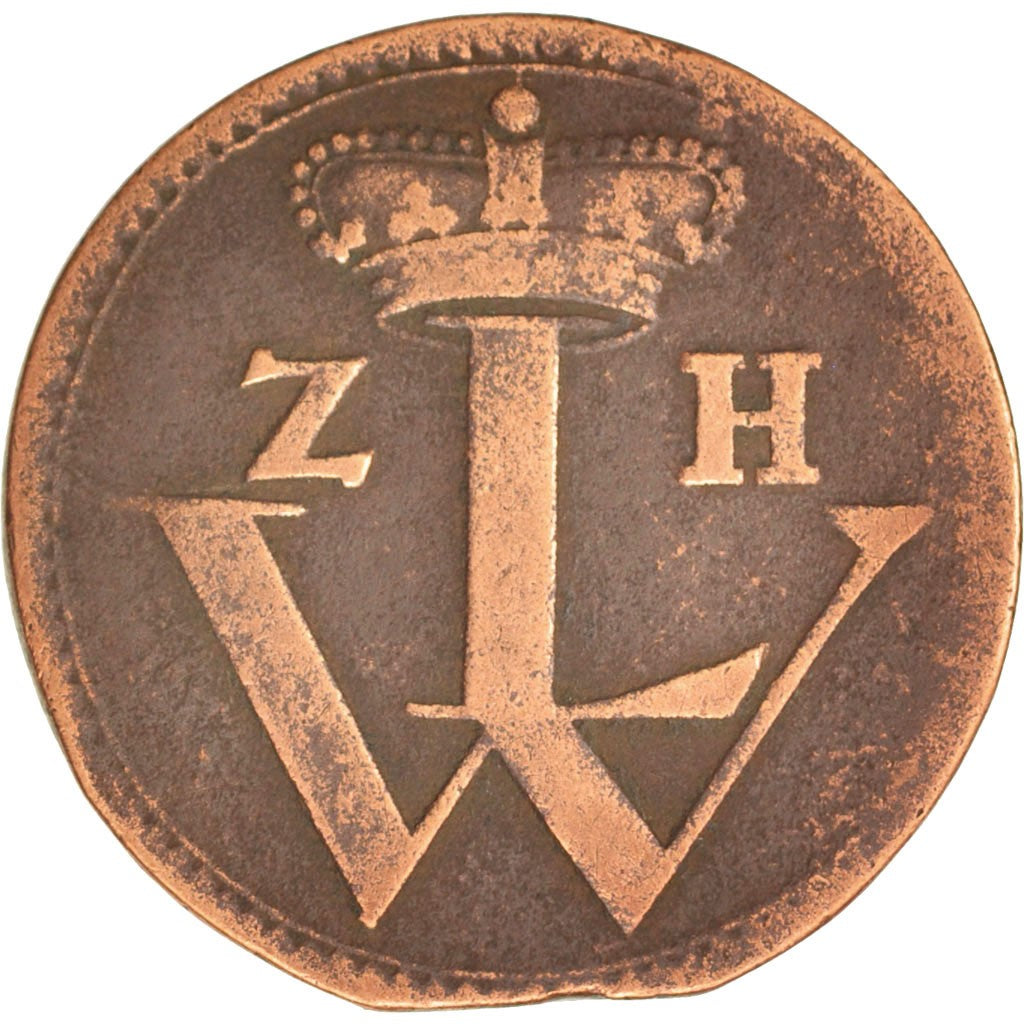 Stati tedeschi, HESSE-CASSEL, Wilhelm VIII, Heller, 1755, MB+, Rame, KM:445