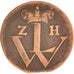 Stati tedeschi, HESSE-CASSEL, Wilhelm VIII, Heller, 1755, MB+, Rame, KM:445