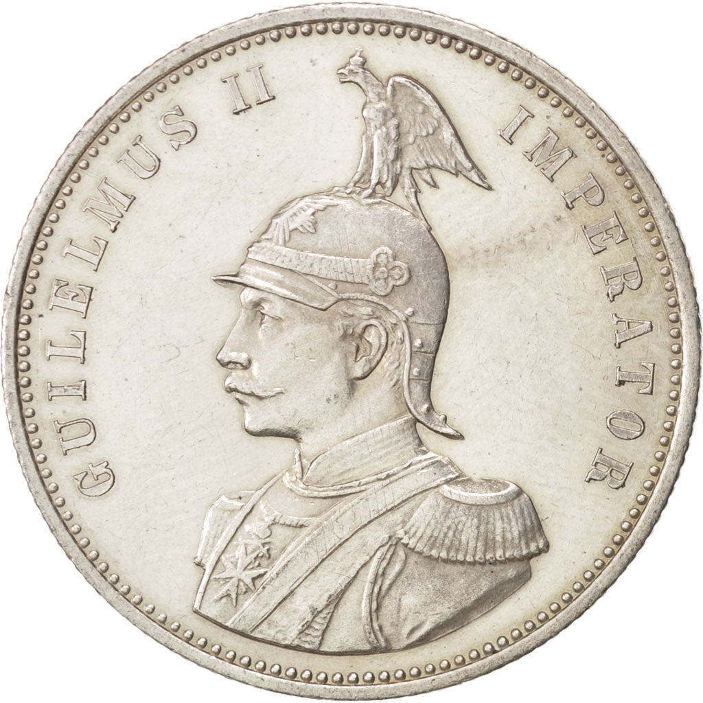 GERMAN EAST AFRICA, Wihelm II, Rupie, 1891, SUP, Argent, KM:2